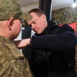 Павел Малков: На передовой особенно важно чувствовать поддержку родного региона