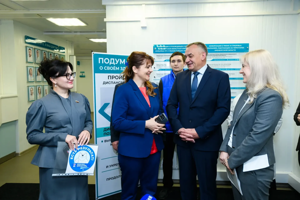 В Оренбурге по народной программе «Единой России» открылась новая модульная поликлиника