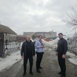 Татьяна Ильюченко контролирует ситуацию с ремонтом школы в Советском районе