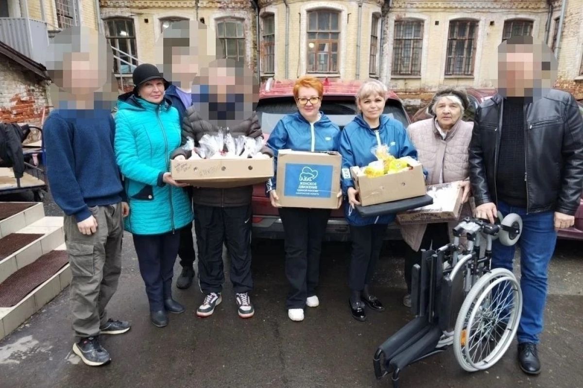 В Саратовский госпиталь, где проходят лечение бойцы СВО направлена гуманитарная помощь