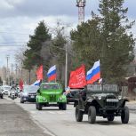 Рёв моторов и память сердца: в Лесозаводске прошёл автопробег в честь 81-й годовщины Победы