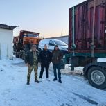 Ноябряне отправили гуманитарный конвой для нужд военнослужащих