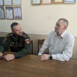 Депутат «Единой России» Дмитрий Суворов организовал для юных шахтинцев встречу с ликвидатором аварии на Чернобыльской АЭС