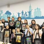 В штабе общественной поддержки «Единой России» в Рязани состоялся творческий мастер-класс для детей участников СВО