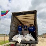Молодогвардейцы Татарстана доставили 20 тонн гуманитарной помощи в Дагестан