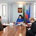 Лилия Маврина провела прием граждан