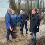 Михаил Агапкин и Даниил Напалков поддержали инициативы жителей Дягилево