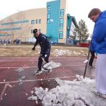 НА СТАДИОНЕ «СПАРТАК» ПРОШЁЛ МАСШТАБНЫЙ СУББОТНИК