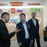 Герой России Евгений Мосейко провёл встречу с участниками специальной операции в Крымском районе