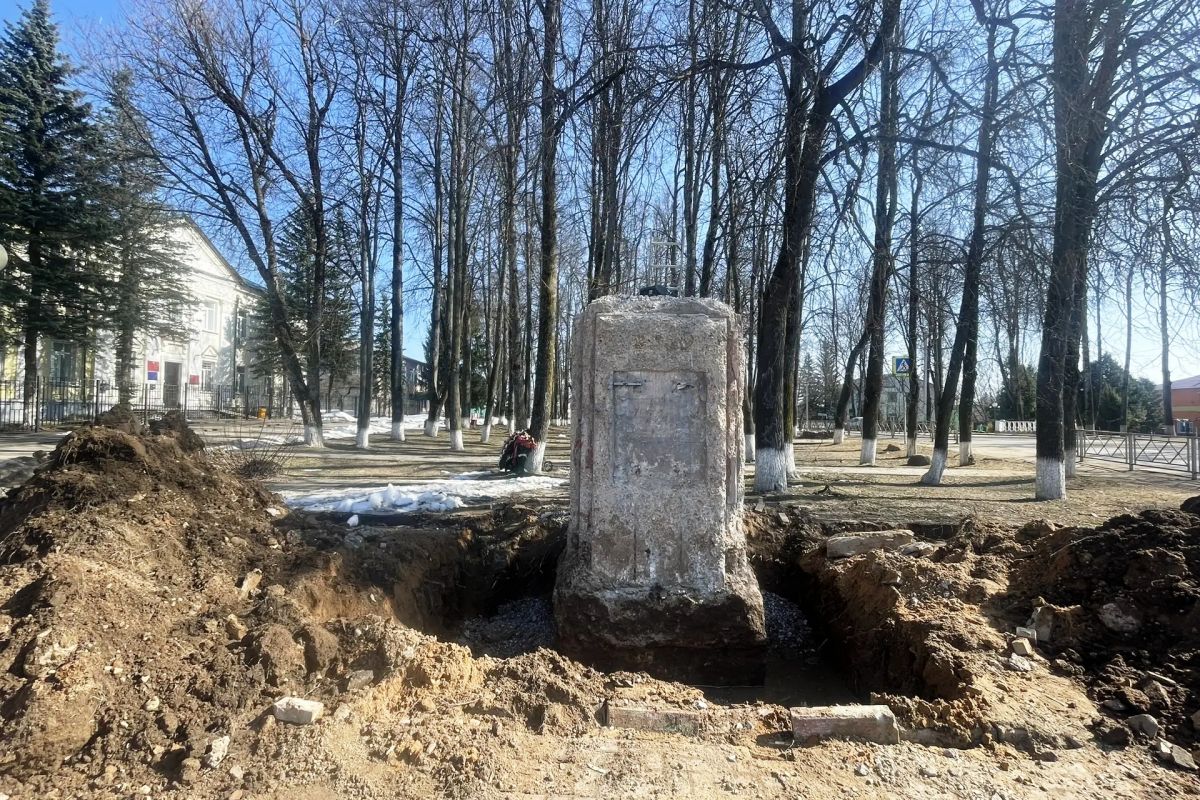В Спас-Деменске появится новый мемориал на Аллее Героев с Вечным огнем