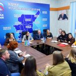 Волонтерский Штаб "Единой России" обсудил проведение нового субботника на Аллее Героев