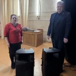 В Ровдинском культурном центре теперь звучит профессиональный звук