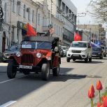 Ретроавтомобили проехали по улицам Ставрополя