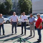 В Рязани на улице Пожалостина завершается благоустройство двора