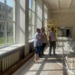Кровлю сельской школы в Ближнем Борисове отремонтировали к новому учебному году