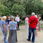Александр Бондаренко продолжает встречаться с жителями микрорайона «Солнечный»
