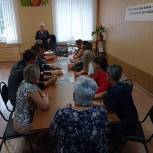 Людмила Глухова ответила на вопросы работников Каменского элеватора