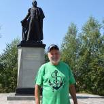 В рабочем поселке Старожилово Рязанской области отремонтировали памятник вице-адмиралу Василию Головнину