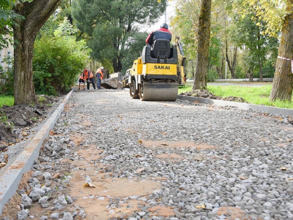 На Вологодчине продолжаются масштабные работы по проекту «Городские  тротуары»