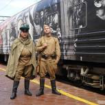В Иркутск прибыл уникальный «Поезд Победы»