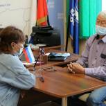 Секретарь РО «Единой России», Председатель Парламента Кан-оол Даваа провел прием граждан по личным вопросам