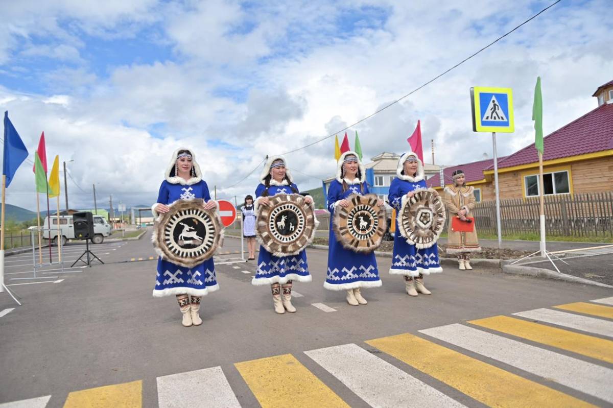 В райцентре Баунтовского района отремонтировали дорогу