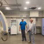 Ход ремонта хирургического отделения Одинцовской областной больницы проверил Игорь Шаповалов