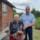 В Спасском районе ветеран Великой Отечественной войны отпраздновал 100-летие