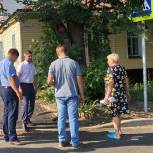 Надежда Пономарева и Сергей Меркулов встретились с жителями улицы Пионеров