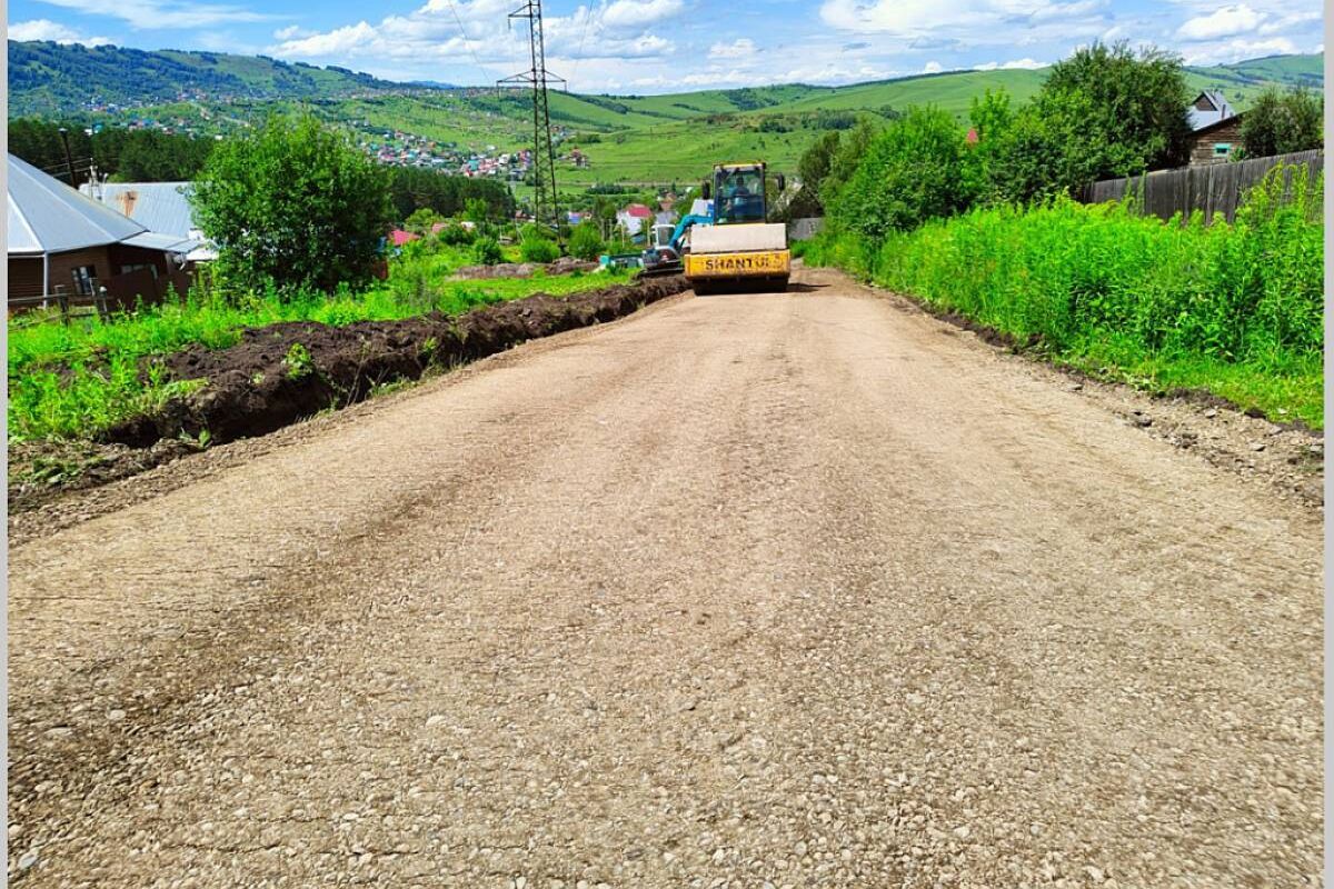 В столице Республики Алтай ремонтируется более 40 улиц и переулков