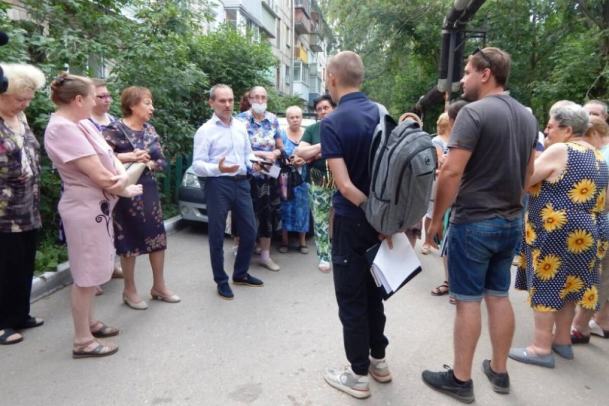 Депутаты Рязанской городской Думы встретились с жителями улицы Полетаева