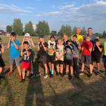 В Климовской детско-юношеской спортивной школе состоялась тренировка на открытом воздухе