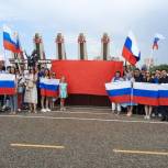 Забайкальские активисты «Единой России» поддержали акцию ко Дню государственного флага