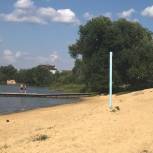 В Кыштымском городском округе появился благоустроенный пляж