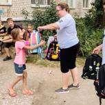 Шиловские первоклассники получили подарки к 1 сентября