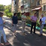 В рамках «Партийного десанта» прошел мониторинг благоустройства дворов  в Юго-западной части Саранска
