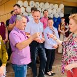 В Люберцах отмечают День флага России