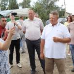В дома жителей Привольского начала поступать вода по новому водоводу