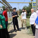 В Грозном провели мониторинг безопасности пешеходных переходов вблизи социальных объектов