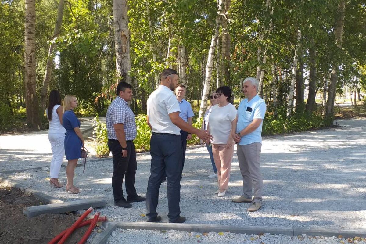 В Бердске по партпроекту «Городская среда» создают уникальный экопарк  «Школьный»