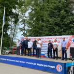 Единороссы пожелали успехов участникам Чемпионата Тамбовской области по пляжному самбо
