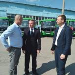 Андрей Фалейчик: Новыми автобусами смогут пользоваться маломобильные жители Копейска – это очередной шаг к безбарьерной среде