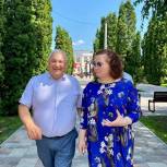 В Чаплыгине завершается благоустройство городского парка