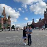 Нижегородцы-победители конкурса семейных видеороликов «Май Трудовой. Май Победный» посетили Москву
