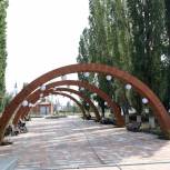 В Чаплыгине близится к завершению благоустройство городского парка