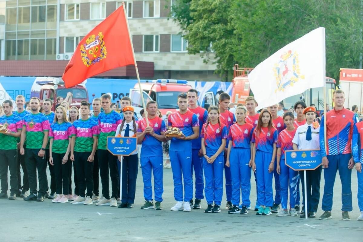 В Оренбурге проходит чемпионат и первенство МЧС России по  пожарно-спасательному спорту