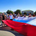 В Земетчинском районе отметили День Государственного флага РФ велопробегом