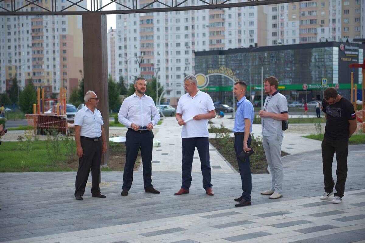 Руководители партпроекта «Городская среда» провели мониторинг объектов благоустройства