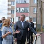Александру Буркову доложили о реализации нацпроектов в  Центральном округе Омска