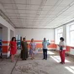 В Мучкапской школе продолжаются работы по капитальному ремонту